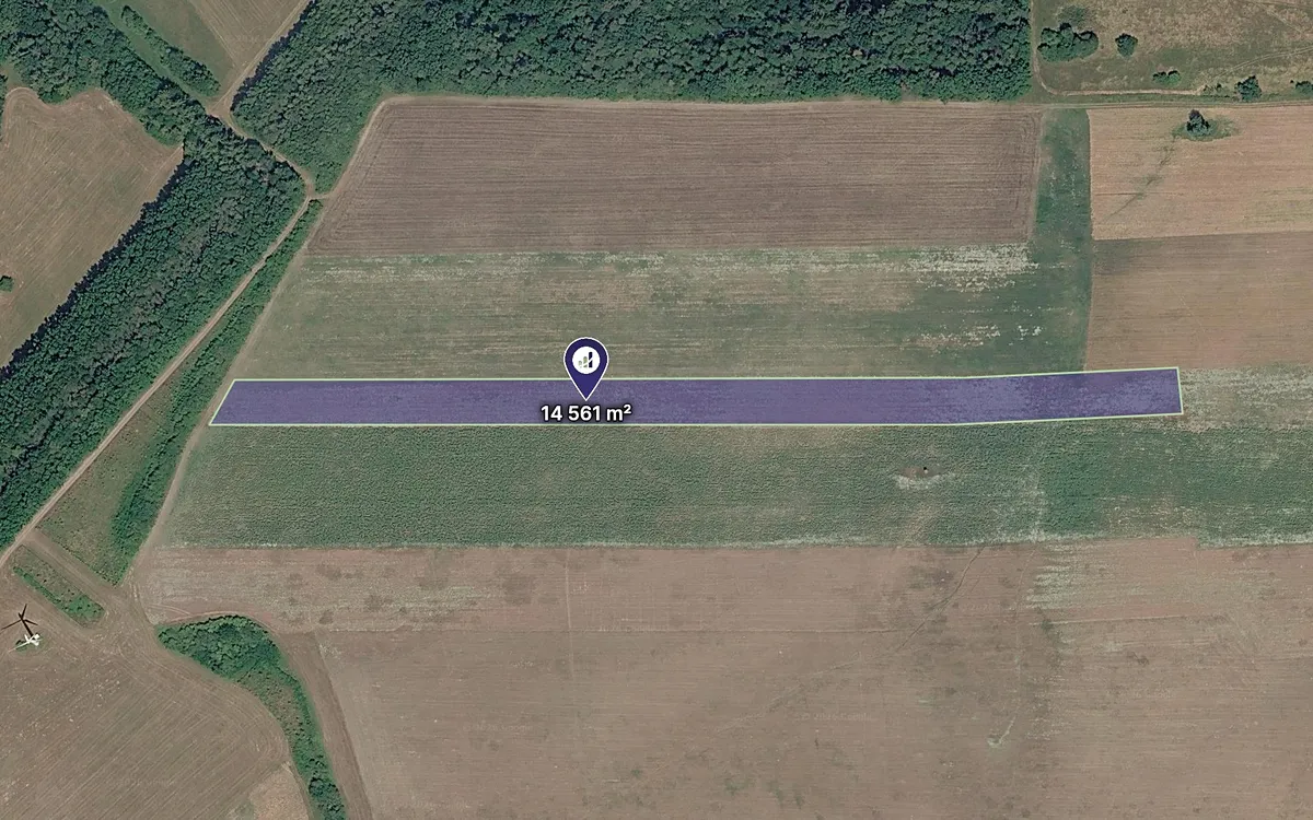 Prodej podílu 1/2 pole 7281 m²